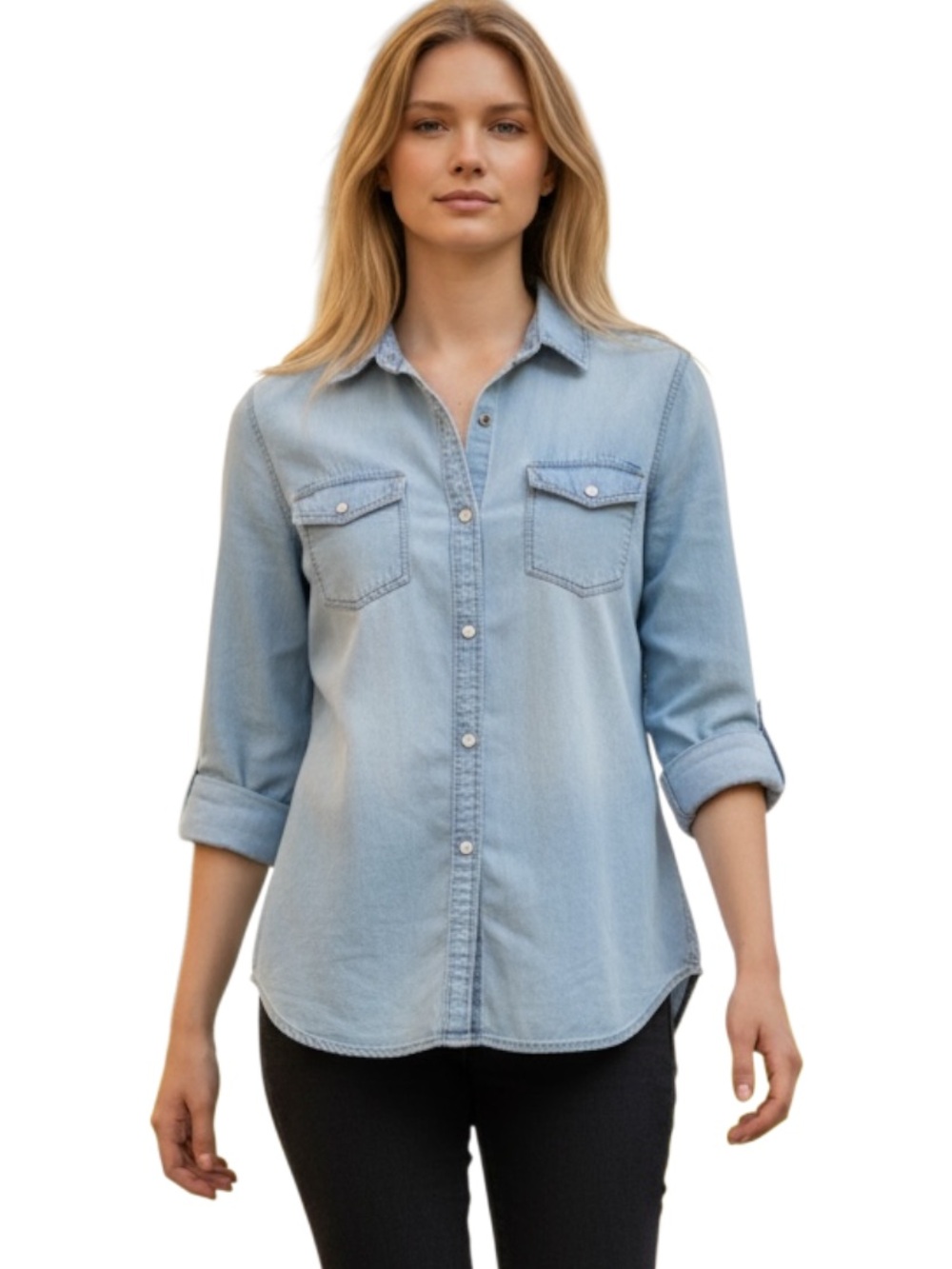 Jachs Light Blue Button Down Shirt